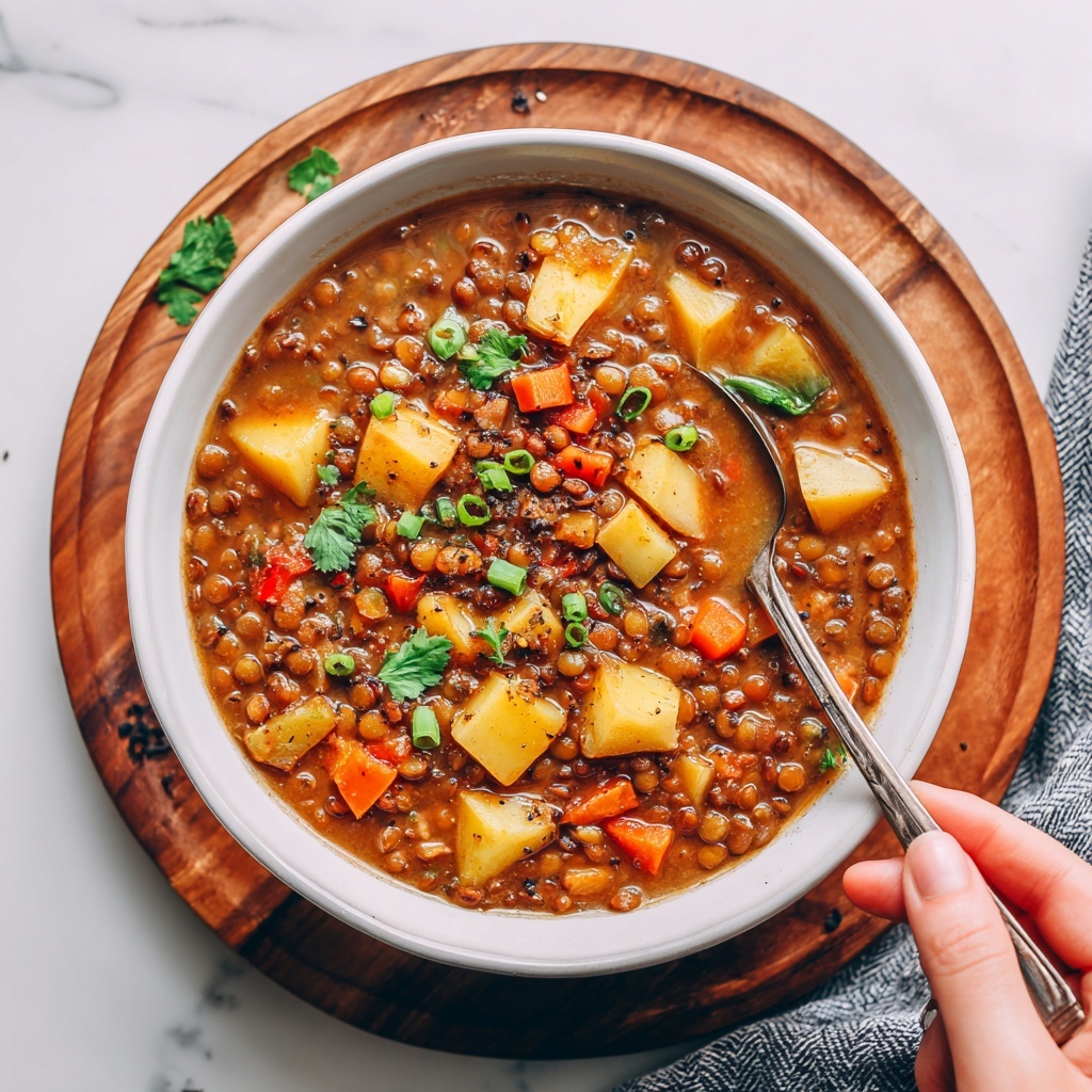 One Pot Turkey Lentil Soup Recipe - Recipe Image