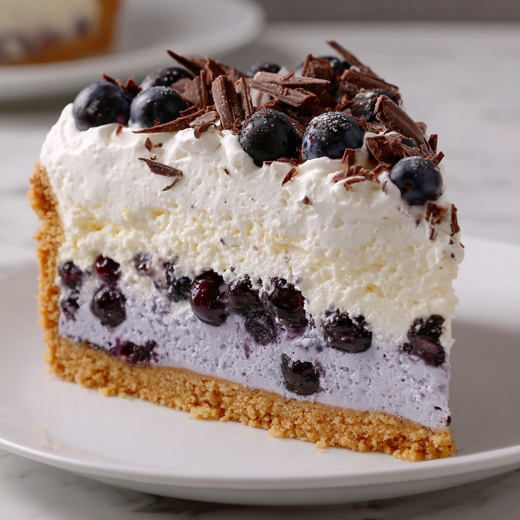 Cookie Monster Cheesecake Recipe - Recipe Image