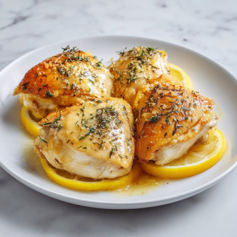 Lemon Chicken with Lemon Butter Sauce Recipe