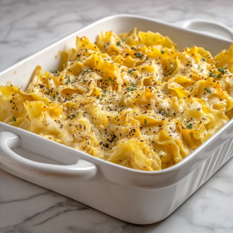 Cheesy Cabbage Casserole Recipe