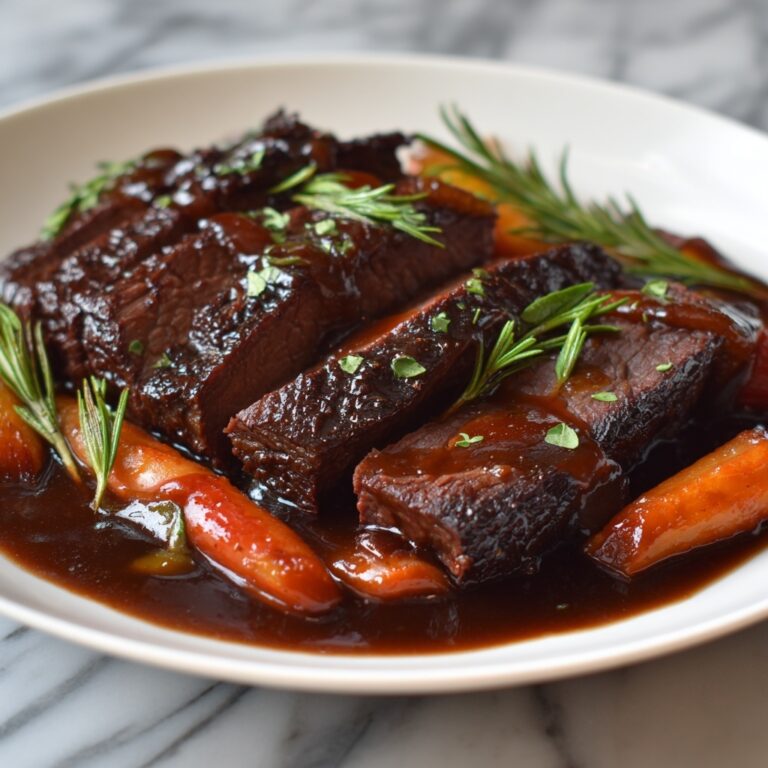 Savory Crock Pot Beef Brisket Recipe