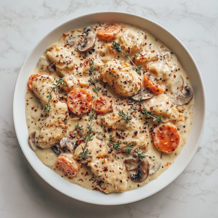 Creamy Mushroom Chicken and Wild Rice Soup Recipe