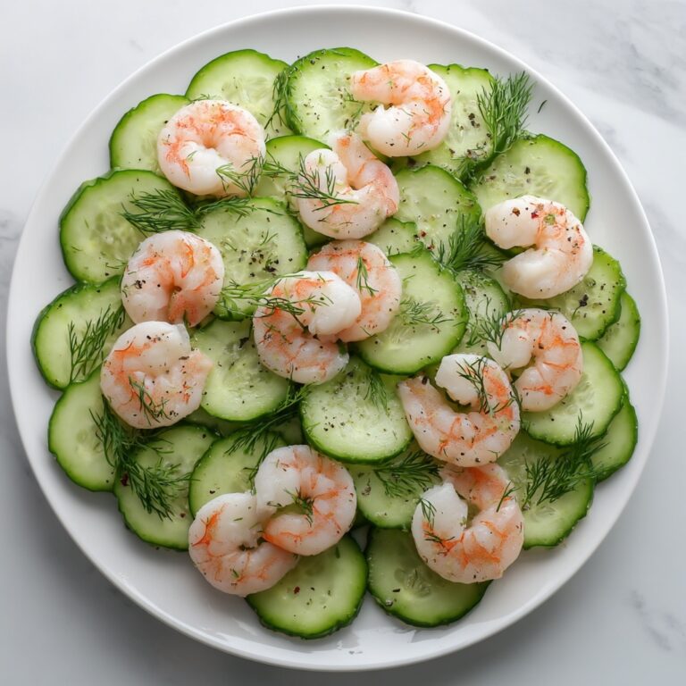 Creamy Cucumber Shrimp Salad Recipe