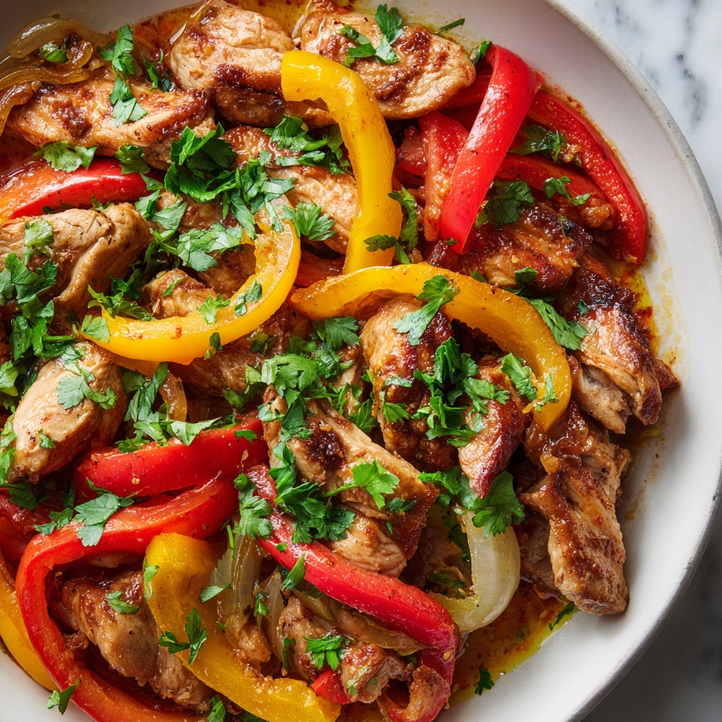 Fajita Chicken Casserole Recipe - Recipe Image