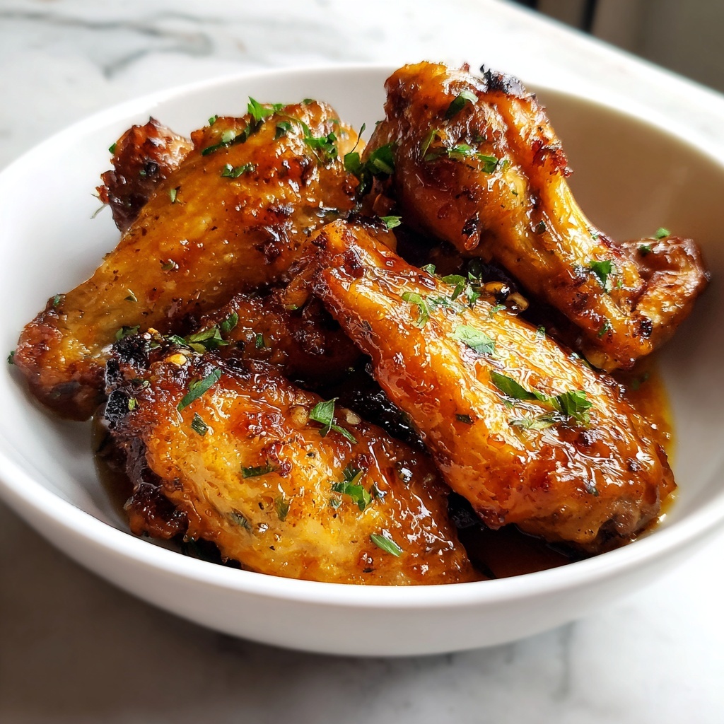 Oven-Baked Chicken Wings Recipe - Recipe Image