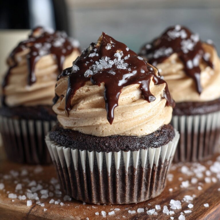 Salted Caramel Chocolate Cupcakes Recipe