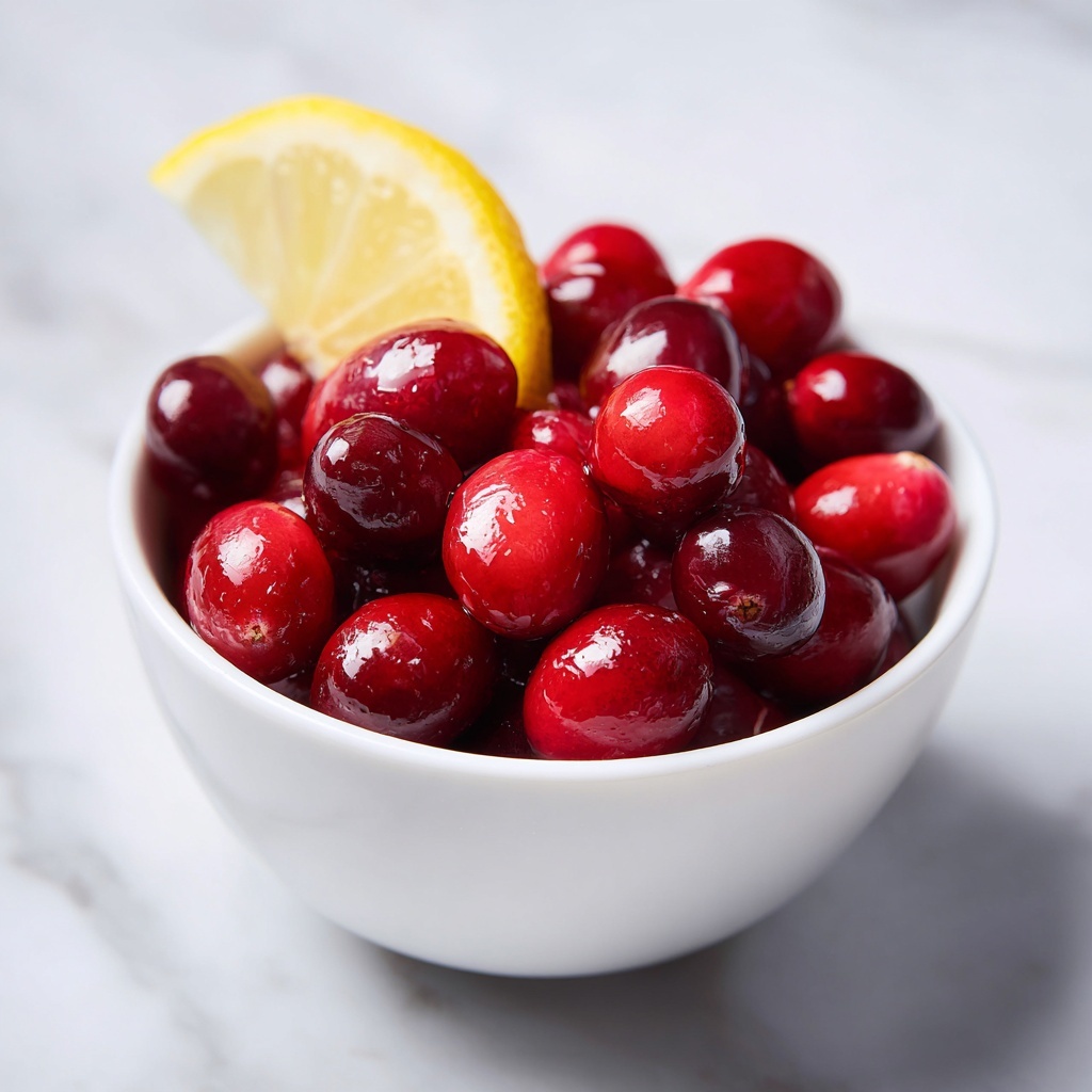 Lemon Kissed Cranberries Recipe - Recipe Image