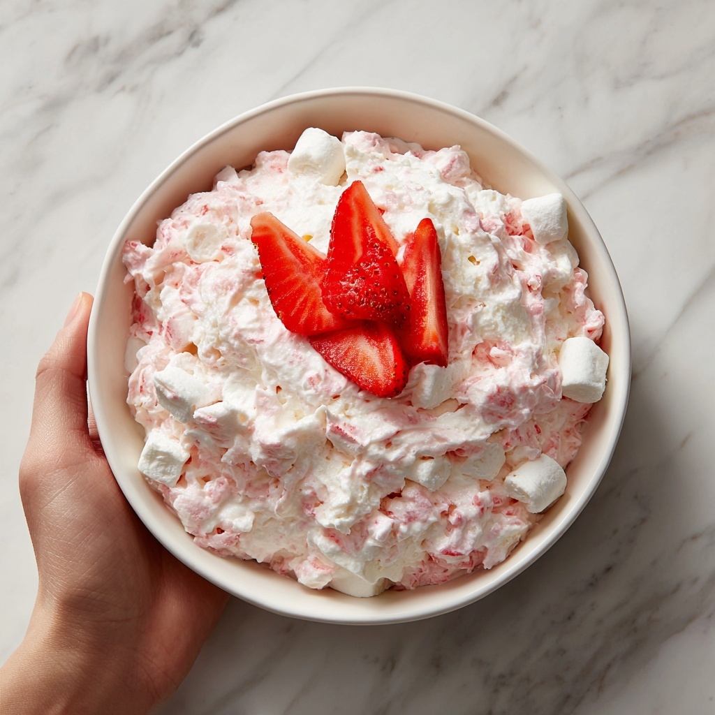 Strawberry Fluff Salad Recipe - Recipe Image