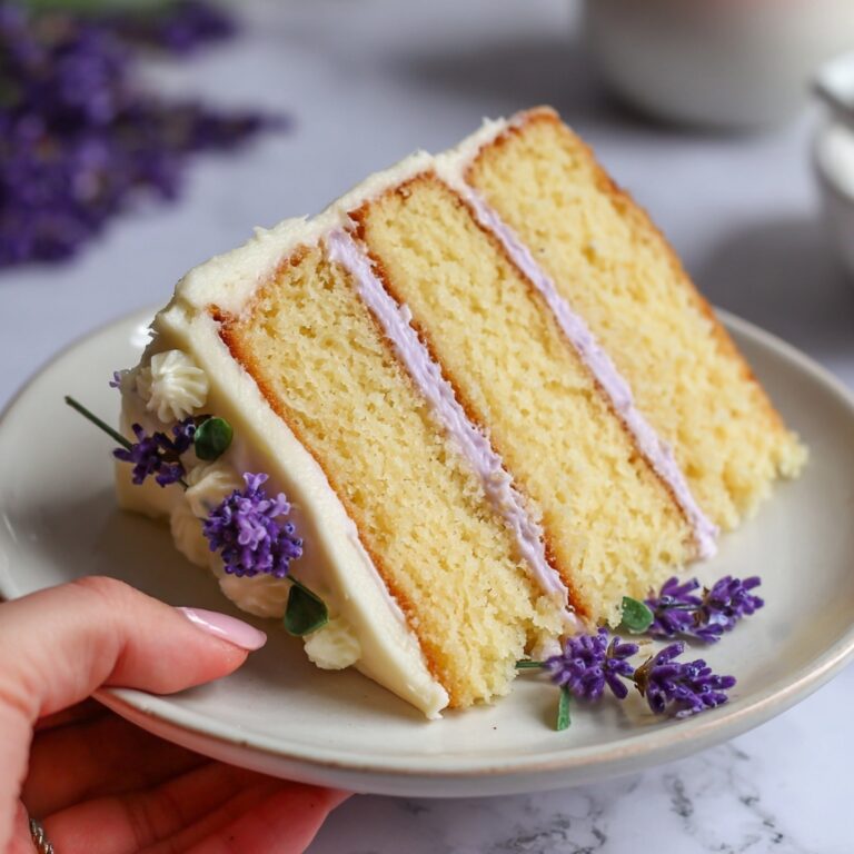 Lemon Lavender Cake Recipe