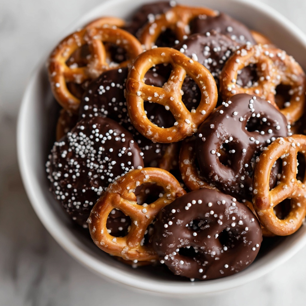Chocolate Covered Pretzels Recipe - Recipe Image