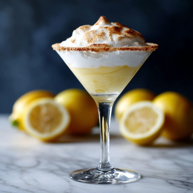 Lemon Meringue Pie Martini Recipe