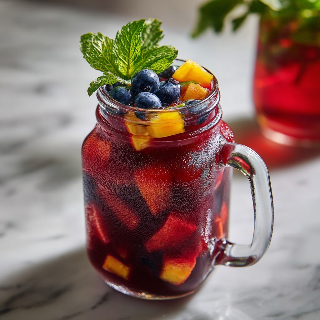 Cranberry Pineapple Festive Punch Recipe - Recipe Image