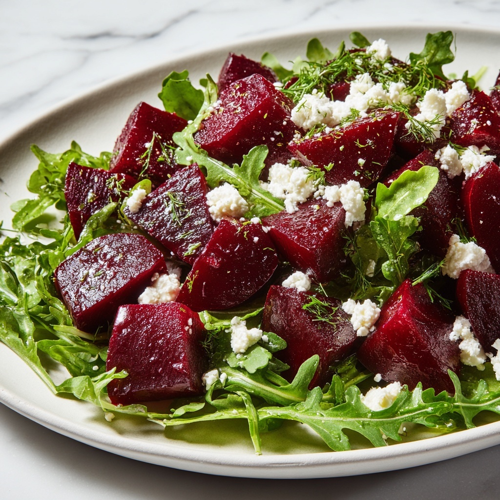 Beet Salad with Arugula Recipe - Recipe Image