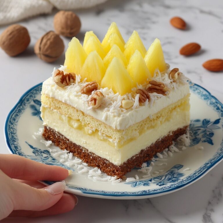 Hawaiian Pineapple Cake Recipe