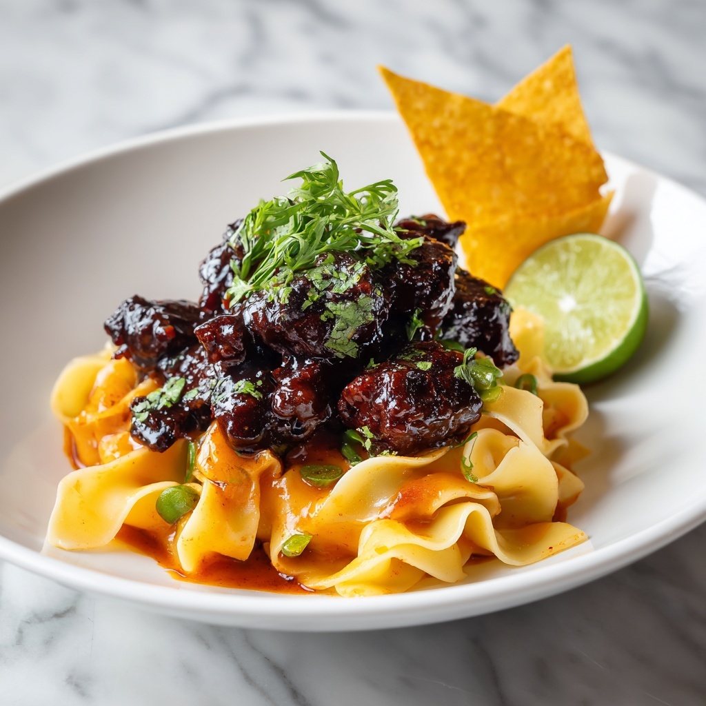 Curry Goat Noodles Recipe - Recipe Image