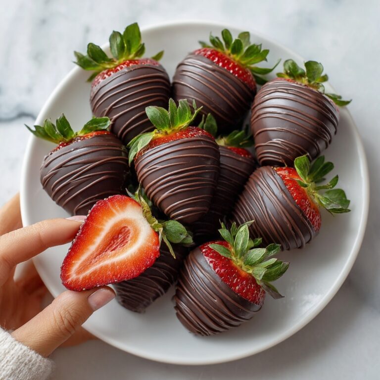 Chocolate Covered Strawberries Recipe