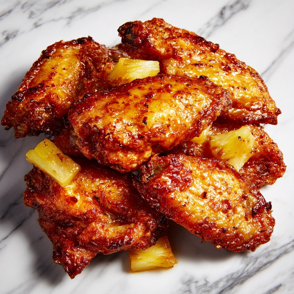 Pineapple Chicken Wings Recipe - Recipe Image