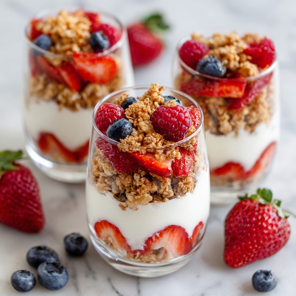 Fruity Yogurt Parfaits Recipe - Recipe Image