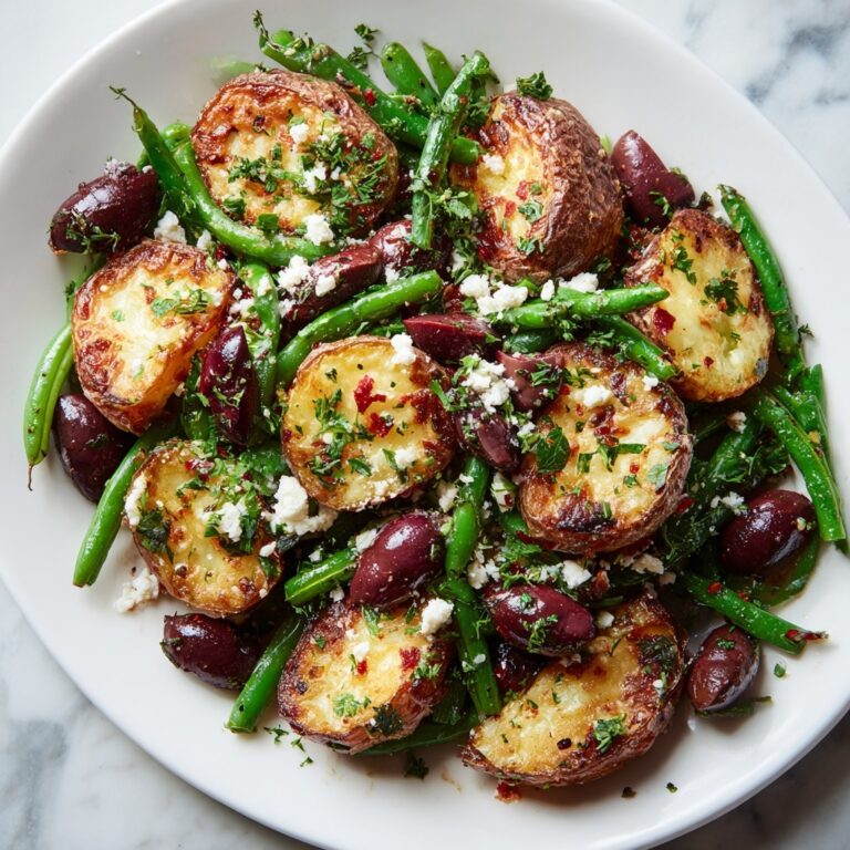 Warm Green Bean and Crispy Potato Salad Recipe
