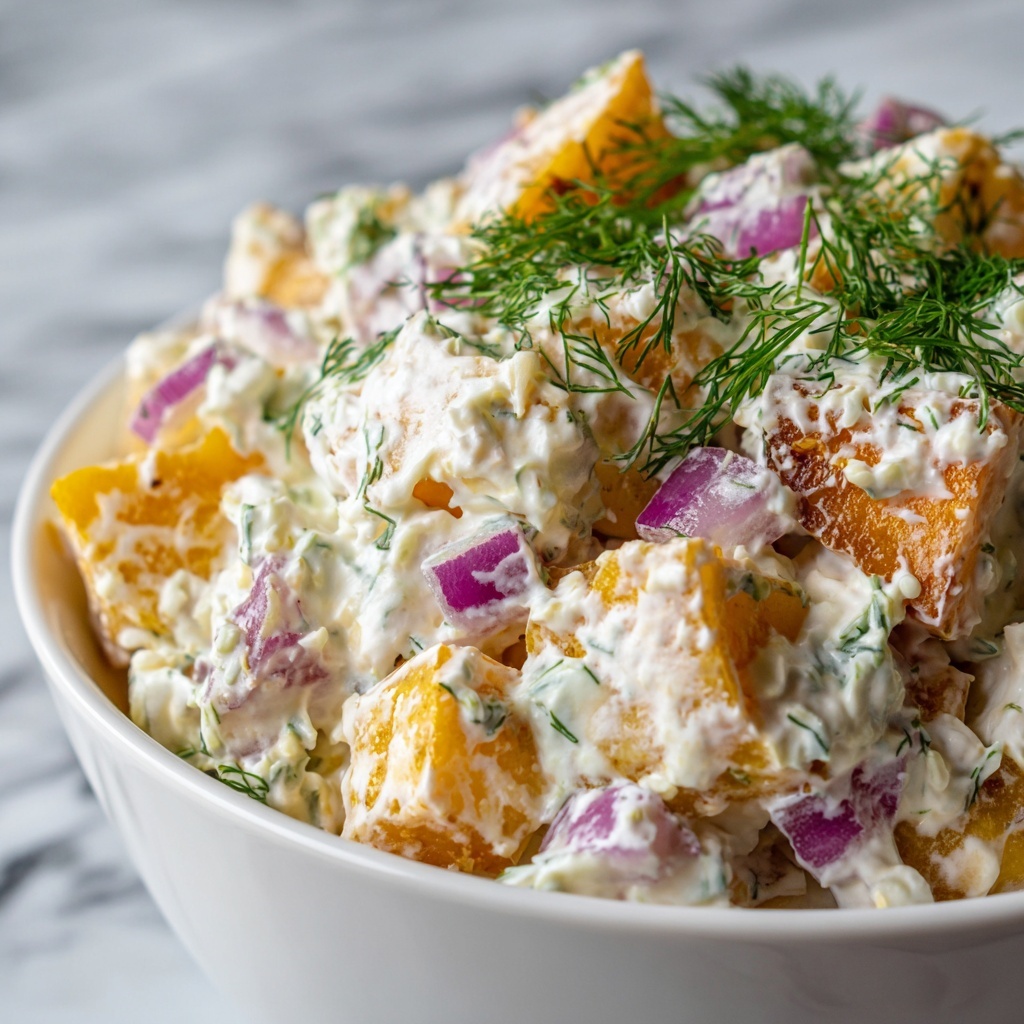 Smashed Roasted Potato Salad Recipe - Recipe Image