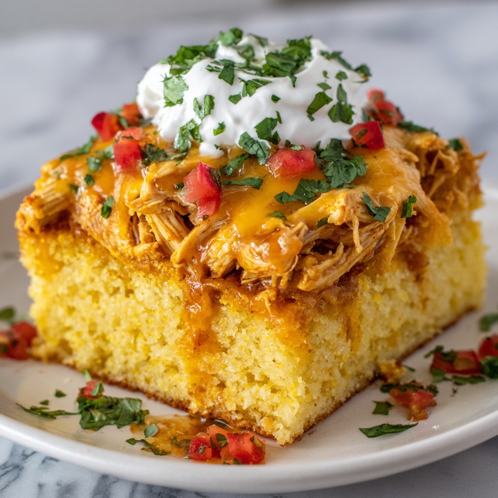 Chicken Tamale Pie: A Flavor-Packed Comfort Classic Recipe - Recipe Image