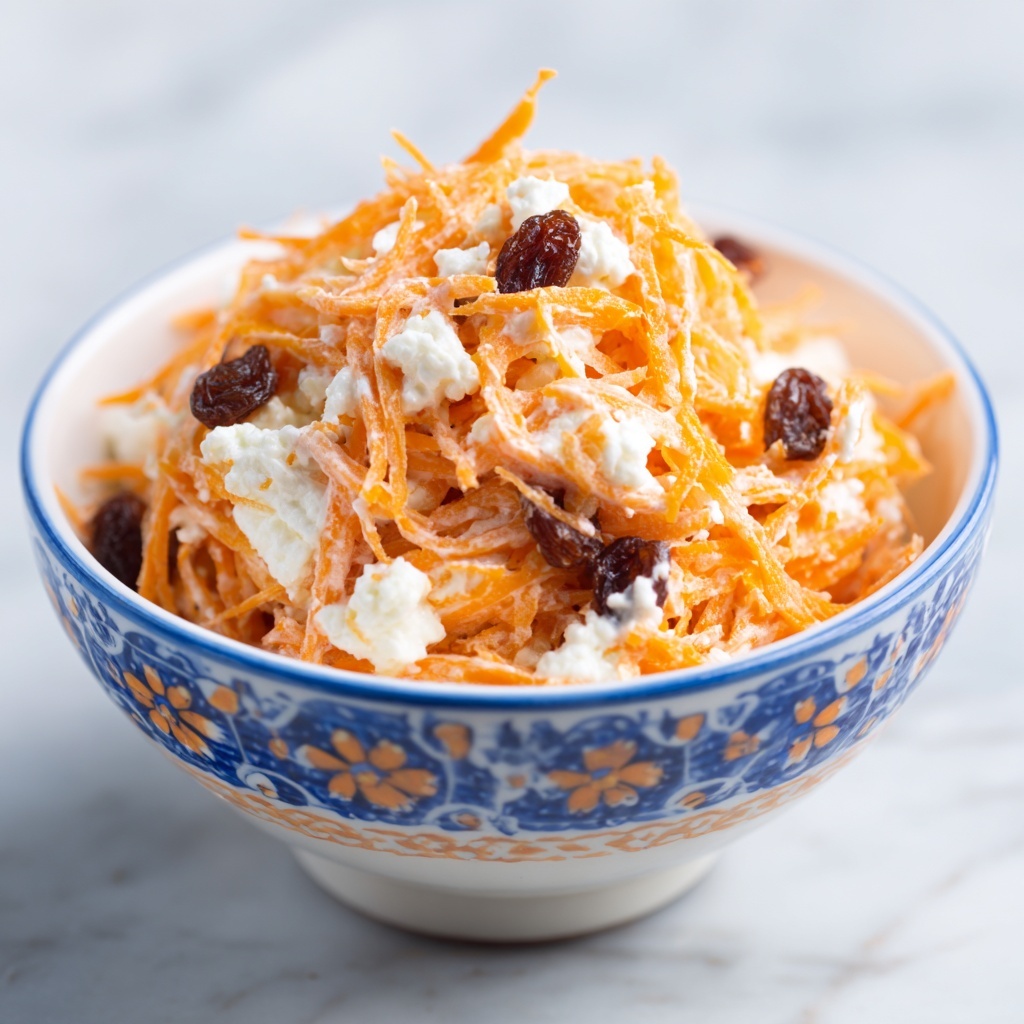 Creamy Carrot Salad with Raisins Recipe - Recipe Image