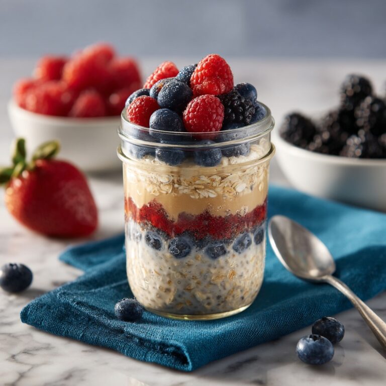 Berry Blast Overnight Oats Recipe