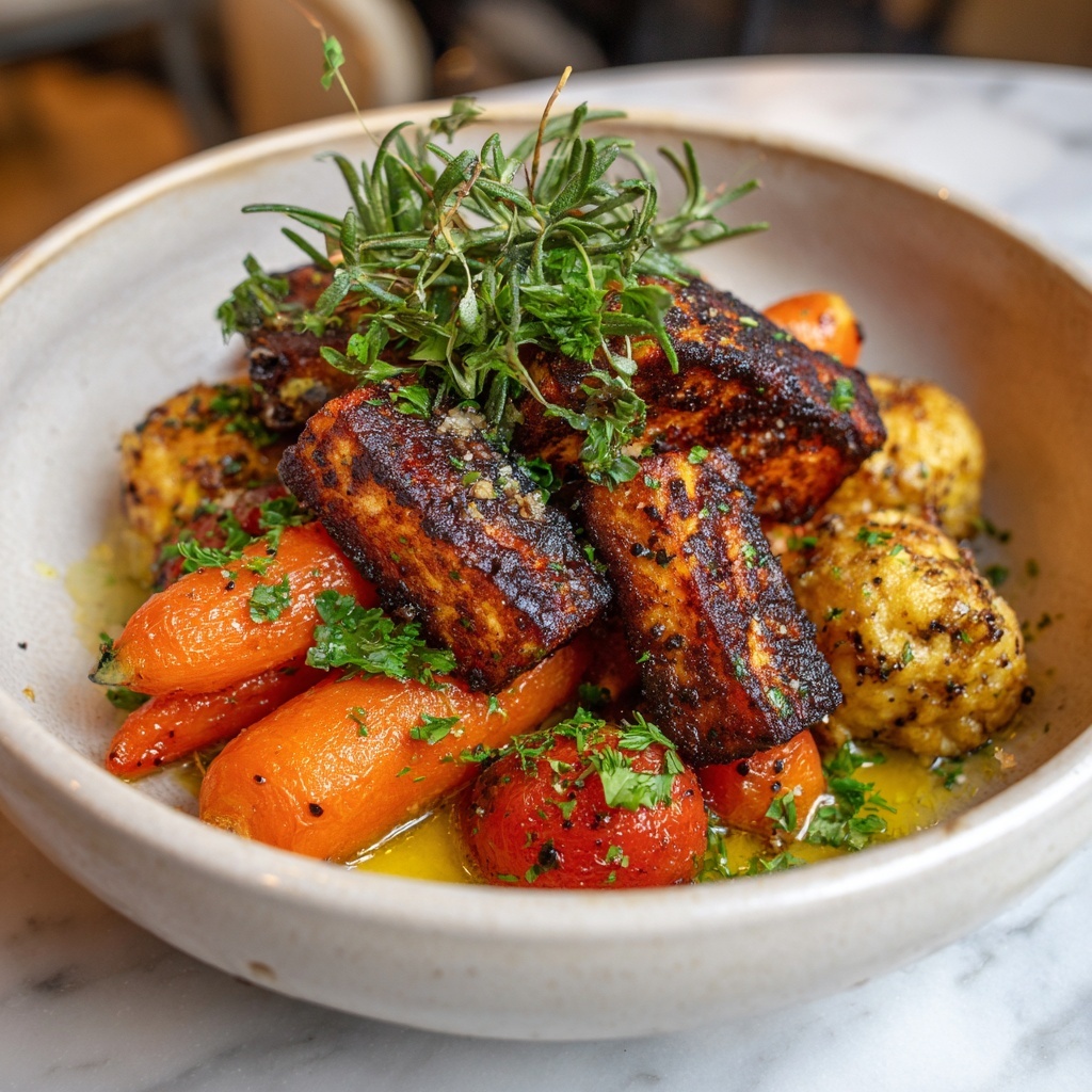 Roasted Sweet Potatoes & Carrots Recipe - Recipe Image