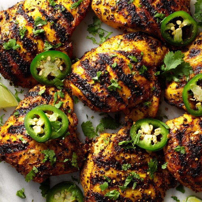 Smoky Jalapeño Popper Soup with Grilled Chicken Recipe