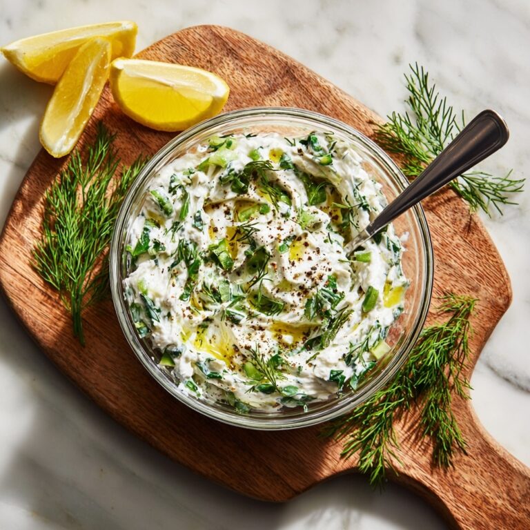 Creamy Homemade Tzatziki Sauce Recipe
