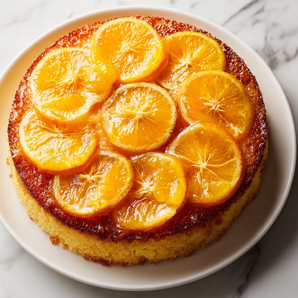 Orange Upside-Down Cake Recipe - Recipe Image