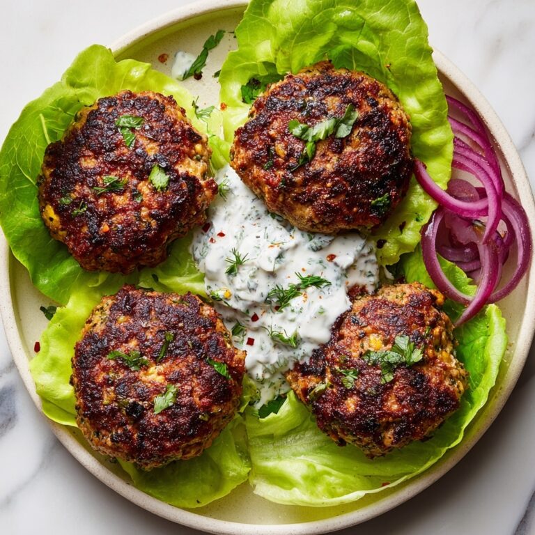 Greek Chicken Burgers Recipe