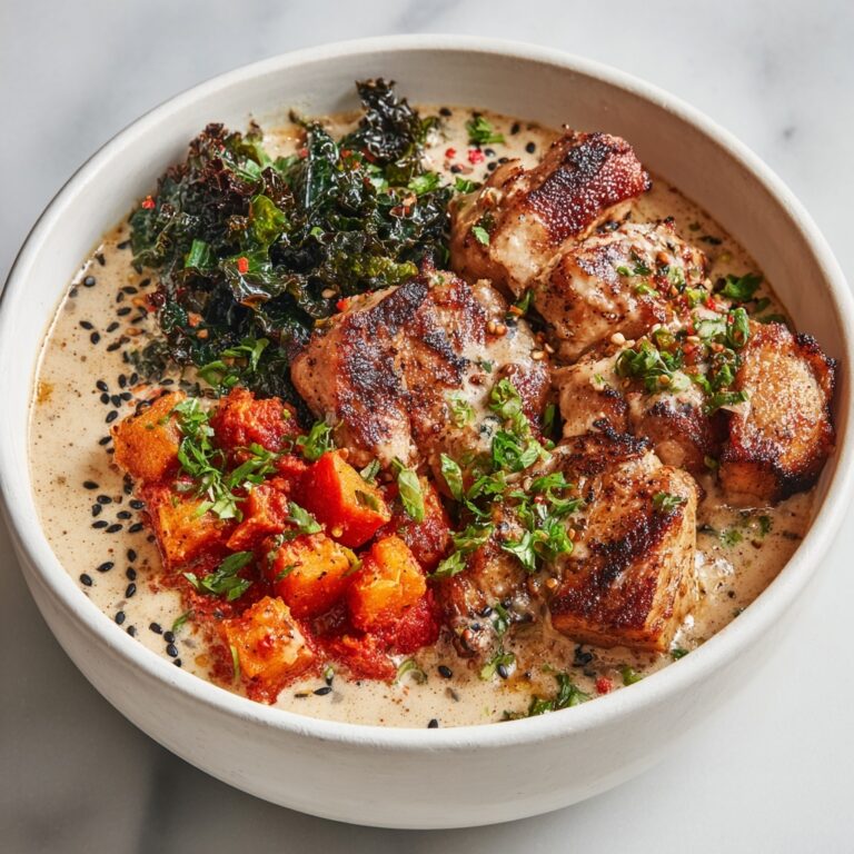 Chicken and Sweet Potato Bowls with Roasted Veggies Recipe