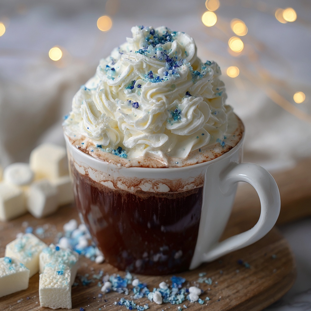 Frostbite Blue Christmas Cocoa Recipe - Recipe Image