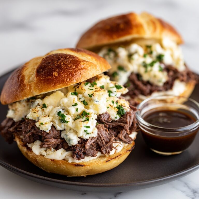 Italian Slow Cooker Beef Sandwiches Recipe