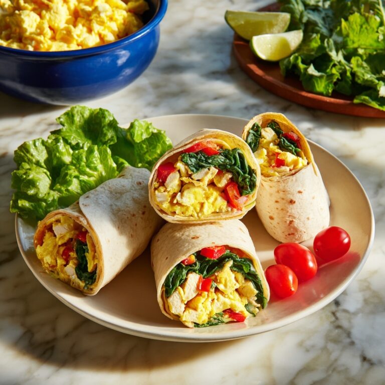 Vegetable and Cheese Breakfast Burritos Recipe