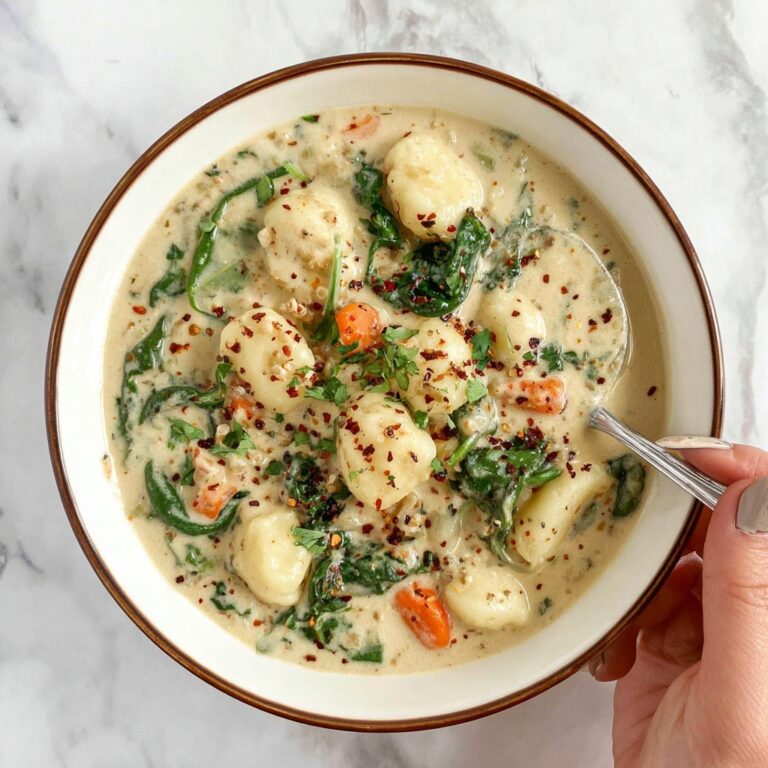Creamy Winter Lemon Chicken Gnocchi Soup Recipe