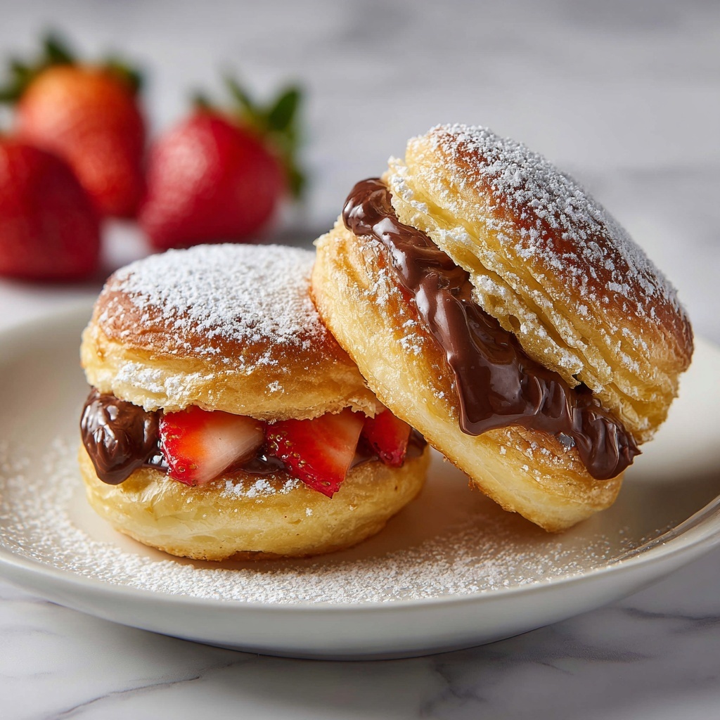 Strawberry Nutella Hand Pies Recipe - Recipe Image