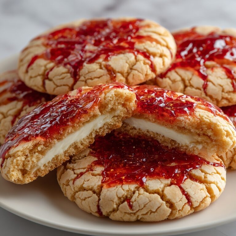 Strawberry Cheesecake Stuffed Cookies Recipe