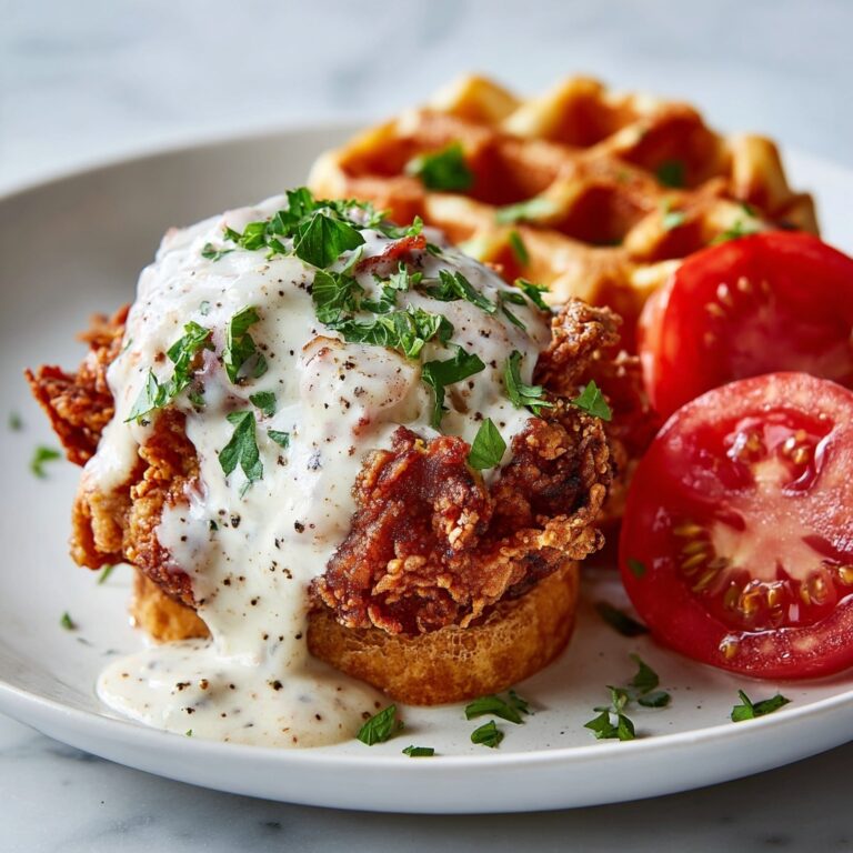 Southern Fried Chicken with Creamy Gravy Recipe