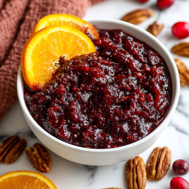 Cherry Cranberry Relish with Jello Recipe