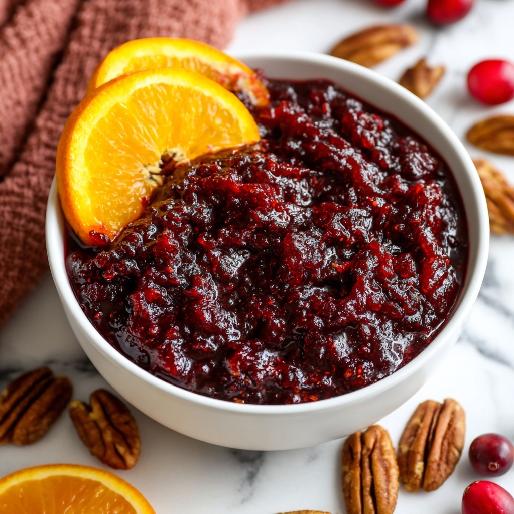 Cherry Cranberry Relish with Jello Recipe - Recipe Image