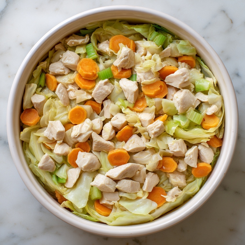 Chinese Chicken Cabbage Stir-Fry Recipe - Recipe Image