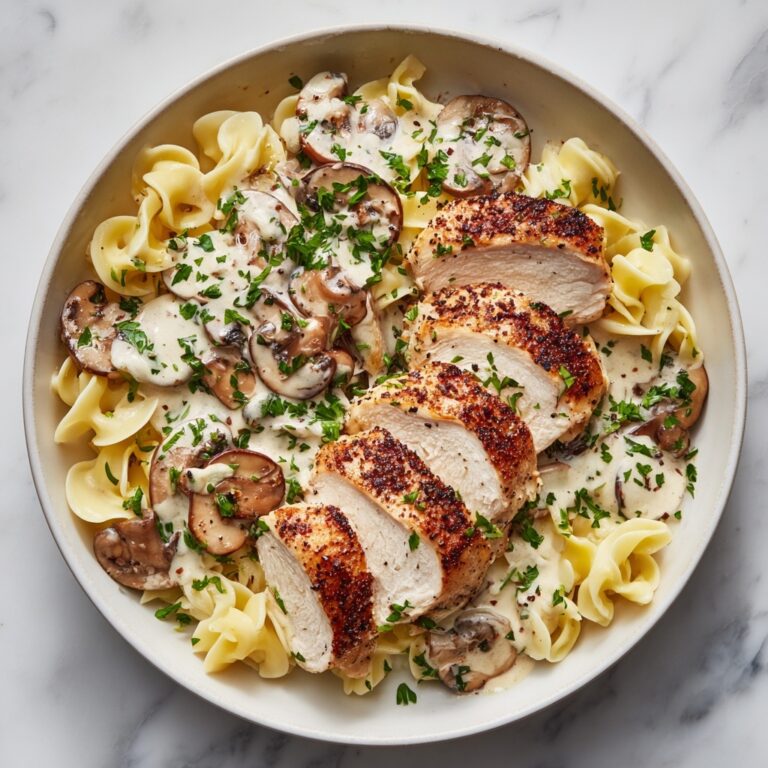 Chicken with Buttered Noodles Recipe