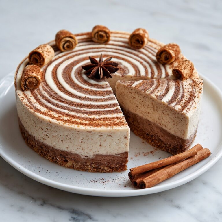 Cinnamon Roll Cheesecake Recipe