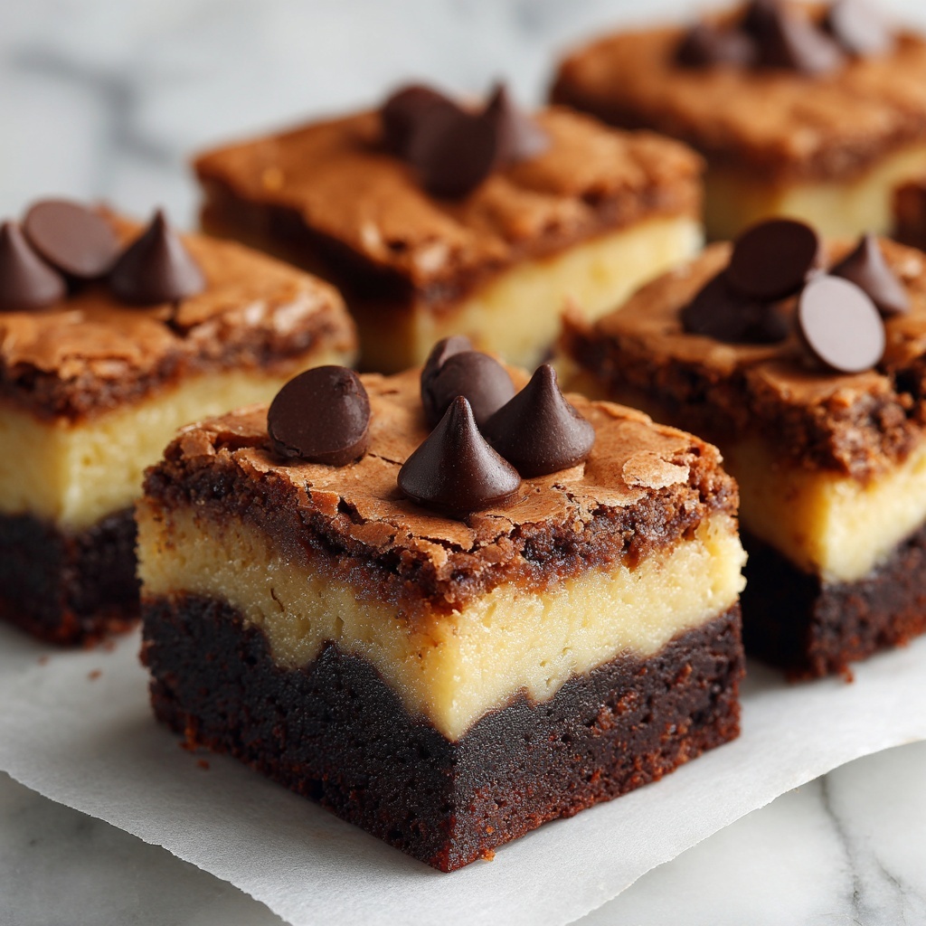 Chocolate Chip Cookie Brownies Recipe - Recipe Image