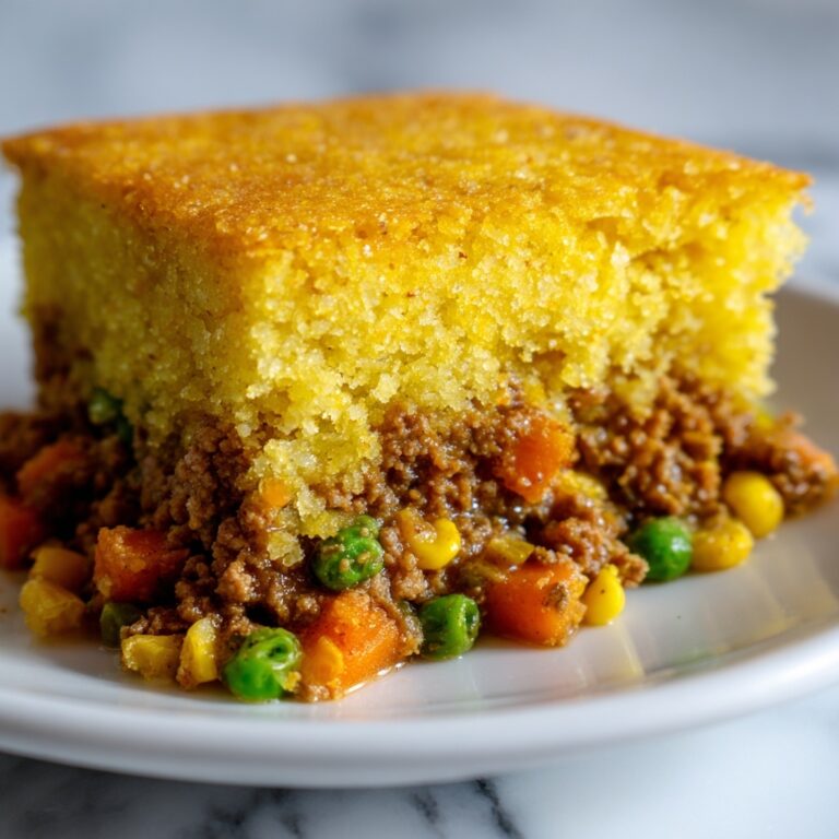 Sloppy Joe Cornbread Casserole Recipe