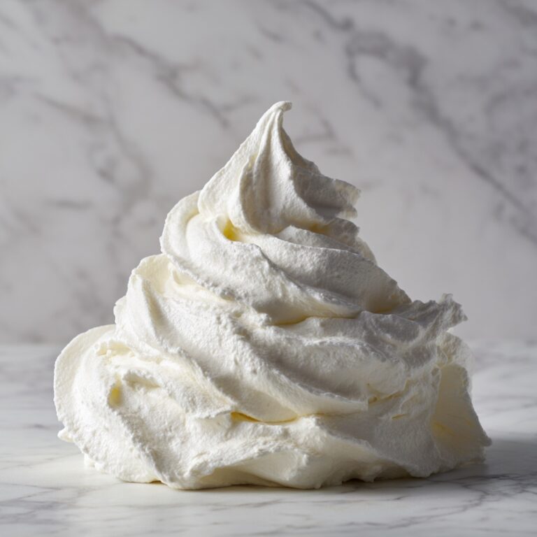 Heart-Shaped Pavlova with Fresh Berries and Whipped Cream Recipe