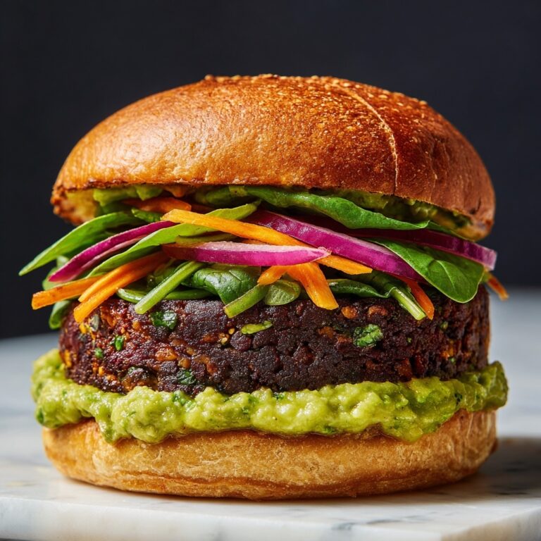 Lentil-Chickpea Veggie Burgers with Avocado Green Harissa Recipe
