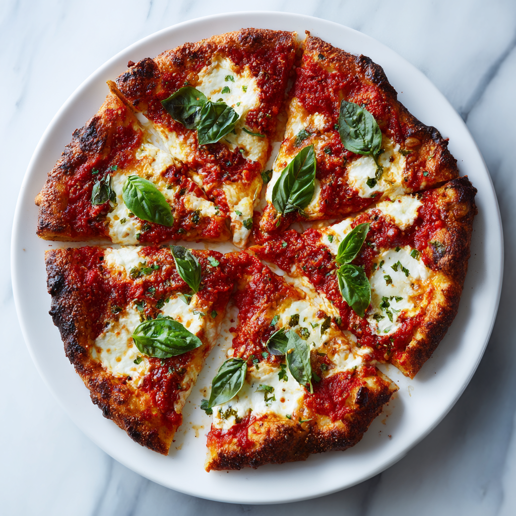 Authentic Margherita Pizza Recipe - Recipe Image